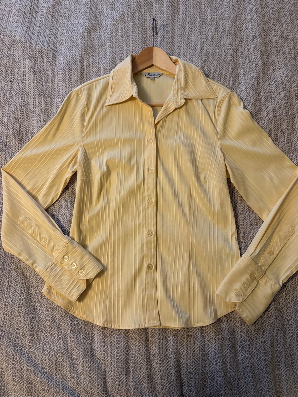 Jessica Pale Yellow Blouse